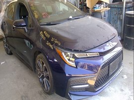 2020 TOYOTA COROLLA, BLUE, NIGHT SHADE MODEL, 2.0L, AT, Z25177